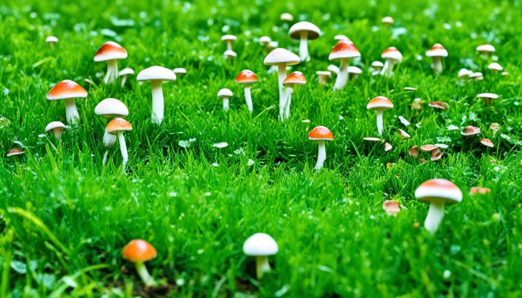 benefits of mushrooms in lawn