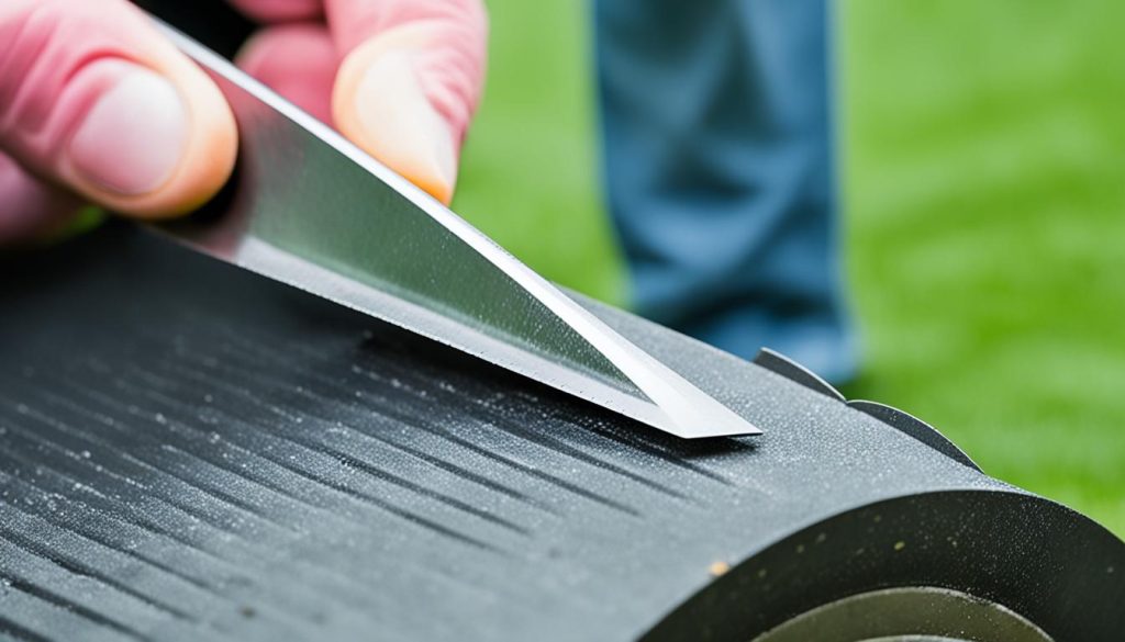 efficient blade sharpening technique