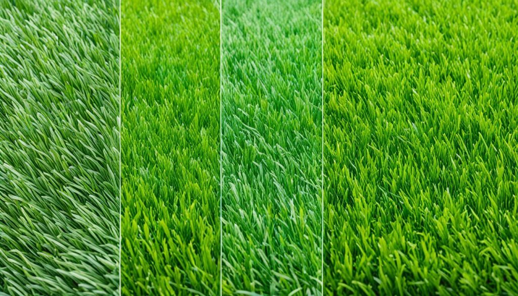 fertilization schedule for different grass types