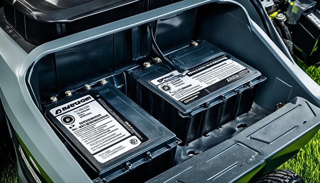 How long does a lawn mower battery last?