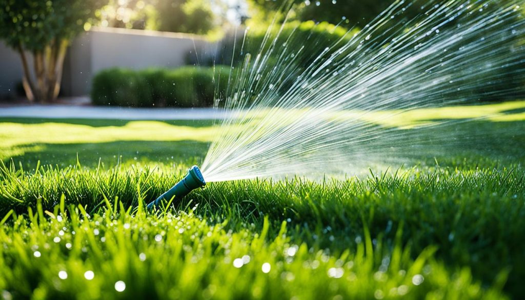 How long to water lawn in Summer?
