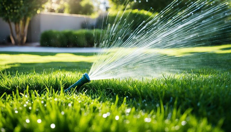 how long to water lawn in summer