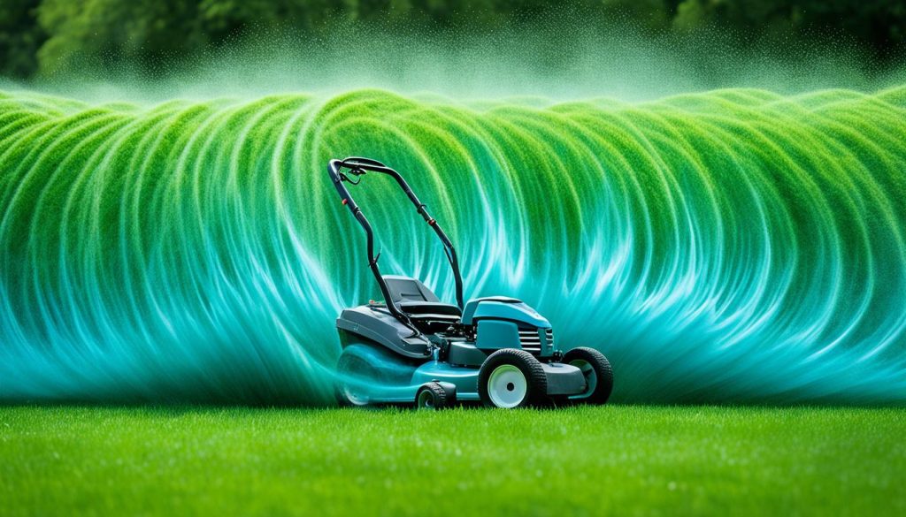 How many decibels is a lawn mower?