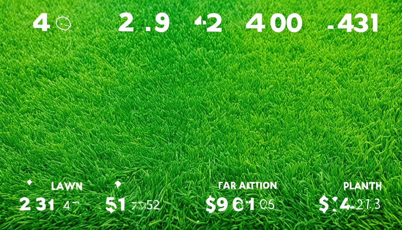 how much to aerate lawn