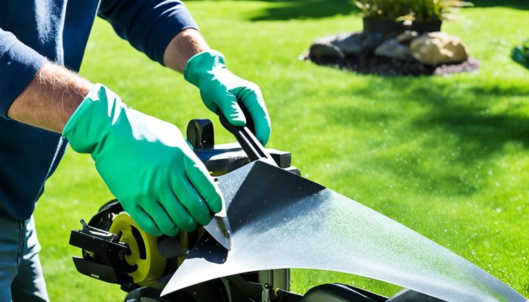 how often to sharpen lawn mower blades