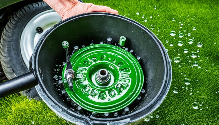 how to change oil in lawn mower