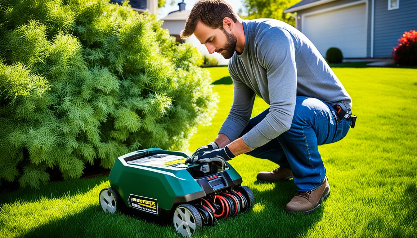 how to charge a lawn mower battery