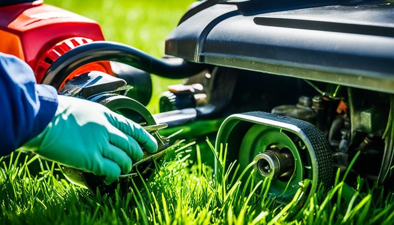 how to drain oil from lawn mower