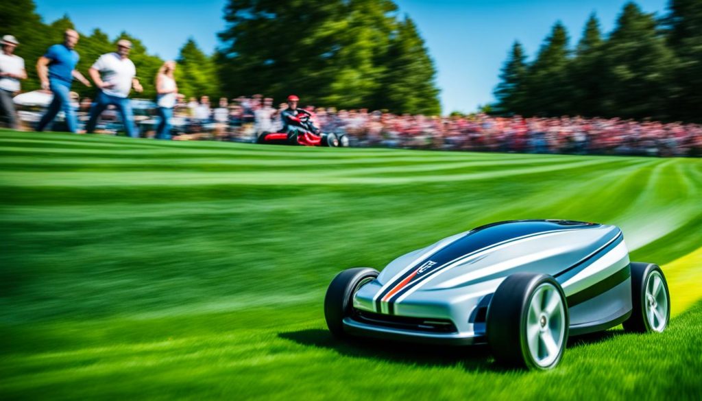 How to make a lawn mower faster
