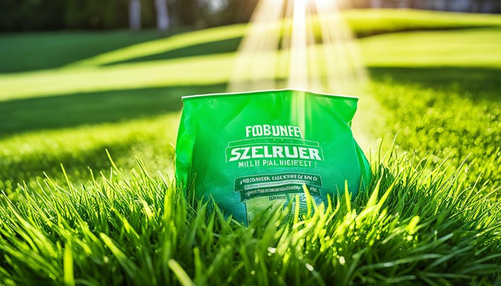 lawn fertilizer application