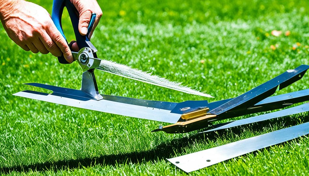 lawn mower blade maintenance