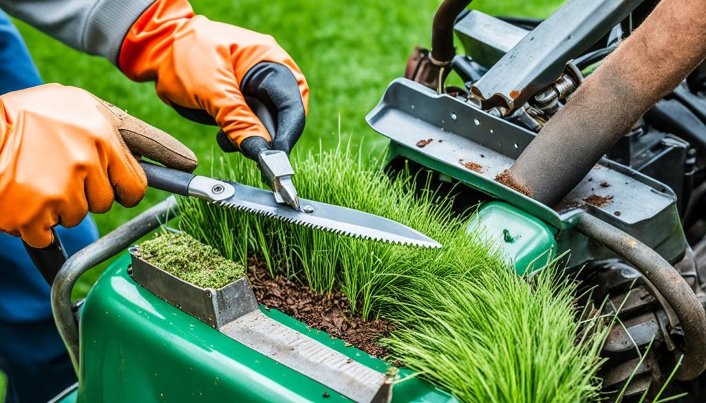 lawn mower maintenance