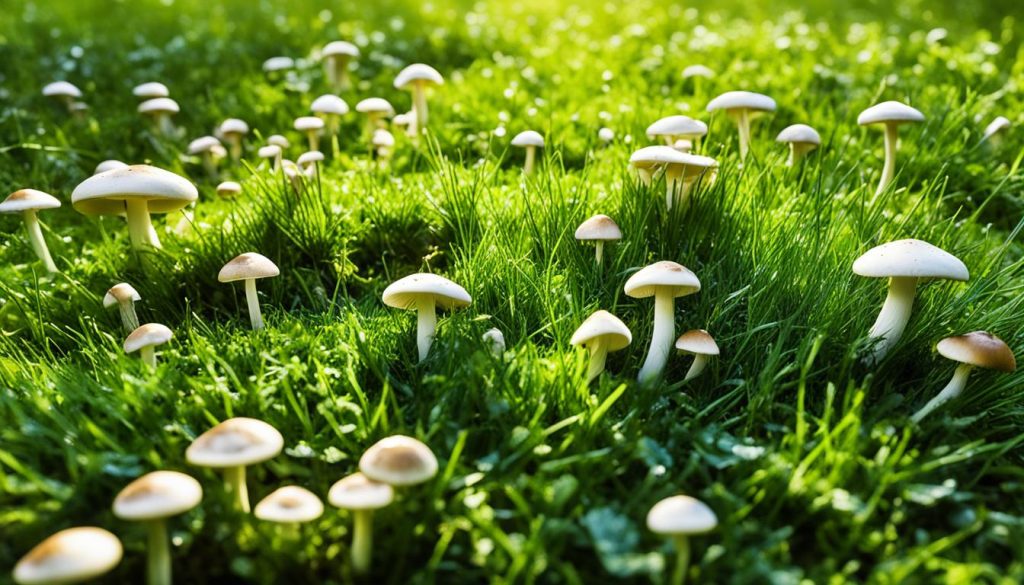 lawn mushrooms