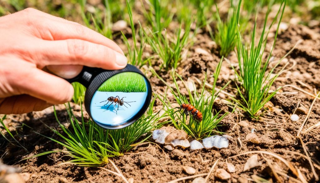 locating the ant nest