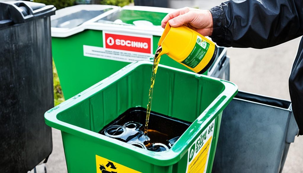 recycling used engine oil