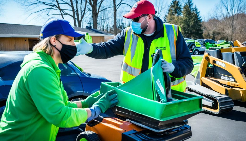 responsible lawn tool disposal