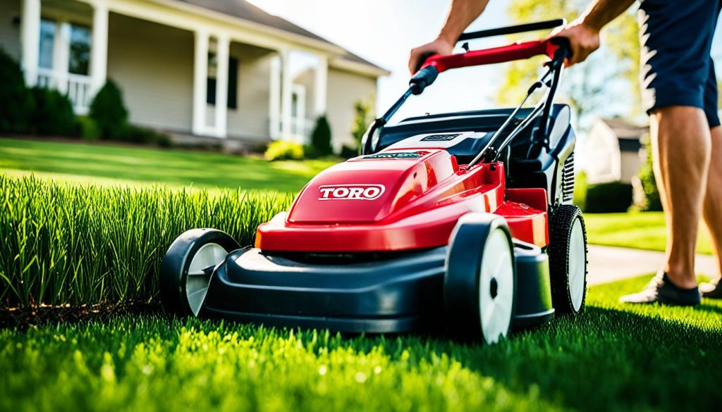 starting a toro recycler 22 inch lawn mower