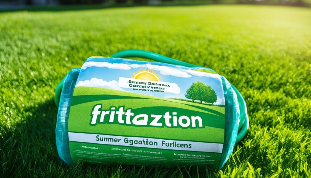 summer lawn fertilizer