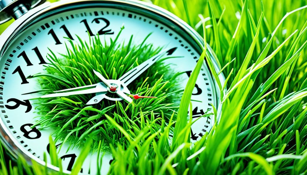 timing for lawn fertilization