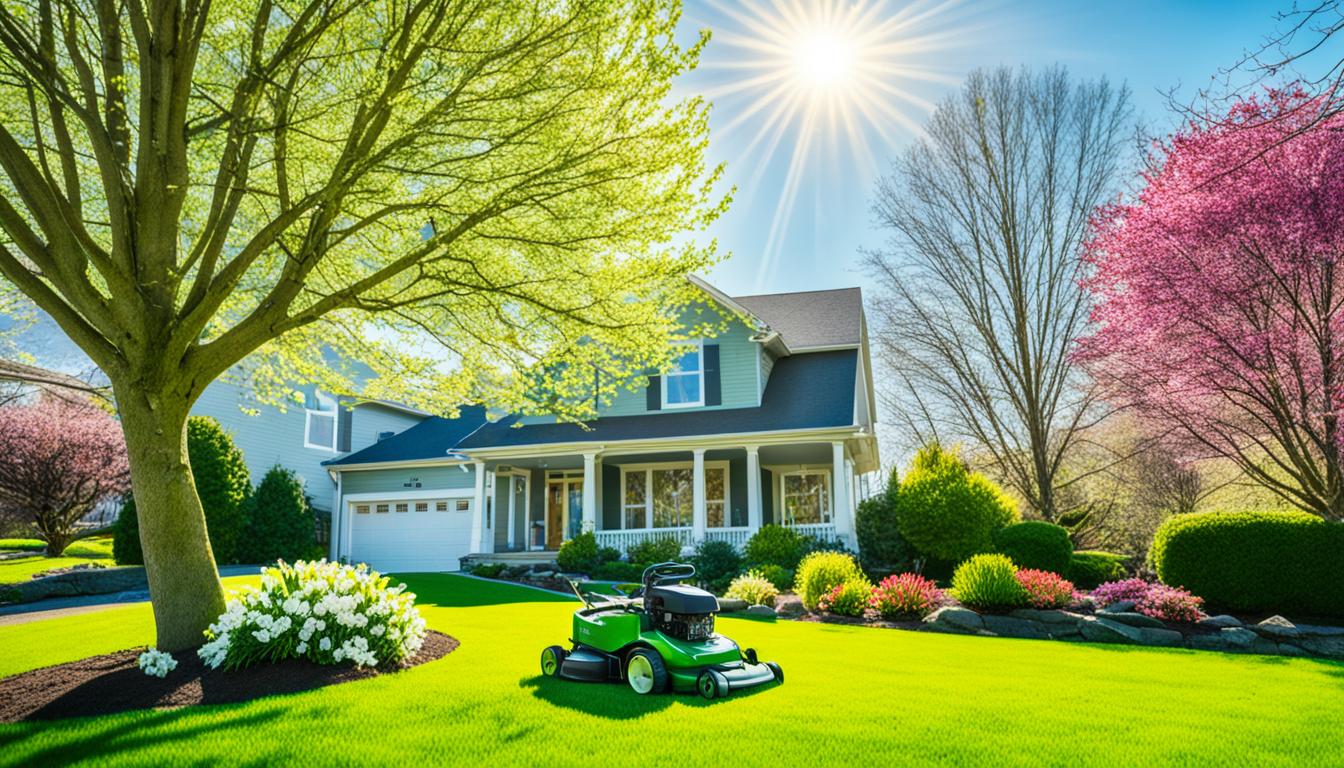 when to mow lawn in spring