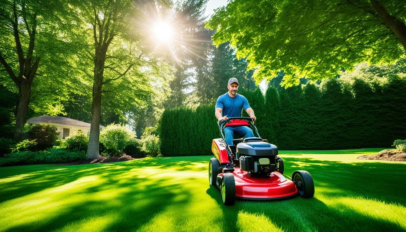 how long does it take to mow the lawn