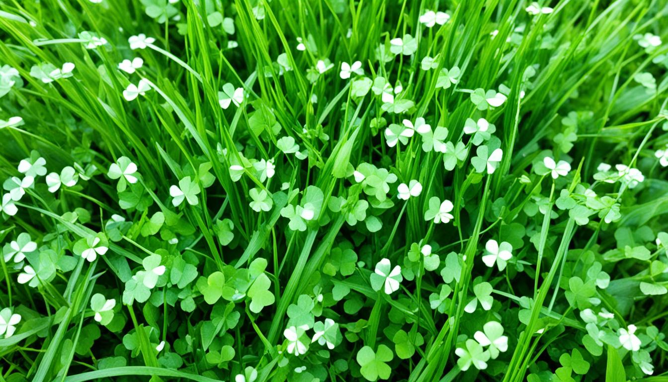 how to get clover out of lawn