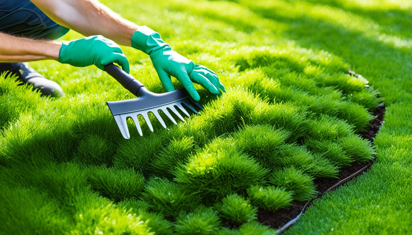 how to get rid of moss in lawn naturally