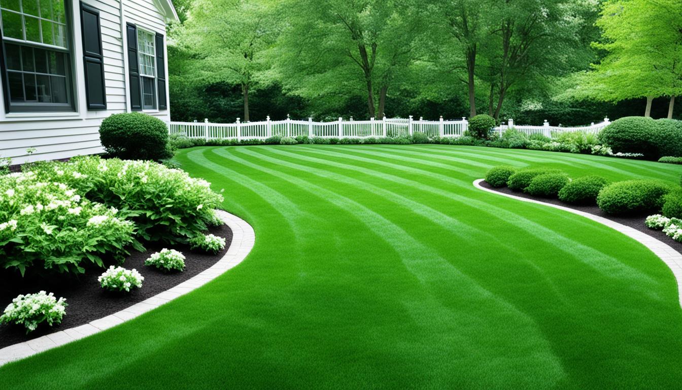 how to get stripes in lawn