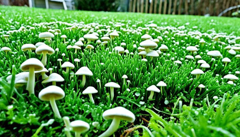 how to stop mushrooms growing in lawn