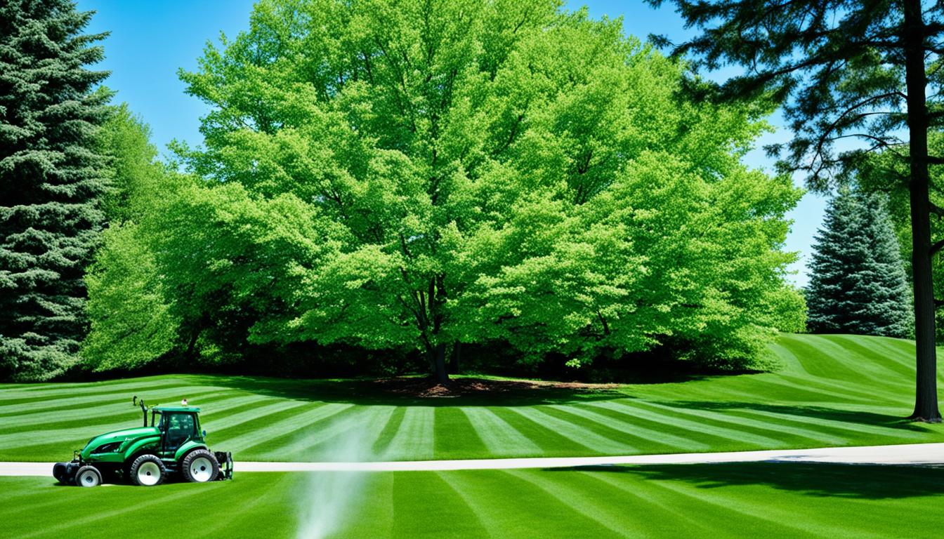 when to fertilize lawn in michigan