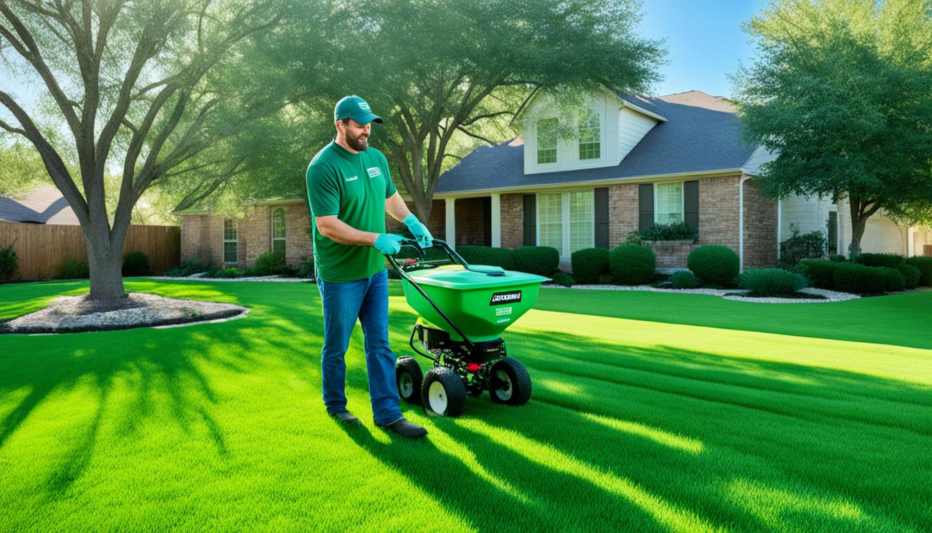 when to fertilize lawn in north texas